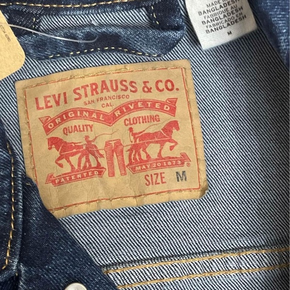 New Mens M Levi Jacket - Picture 7 of 9